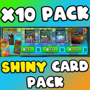 Plants vs Brainrots - Shiny Card Pack