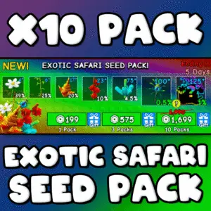 Grow a Garden - Exotic Safari Seed Pack